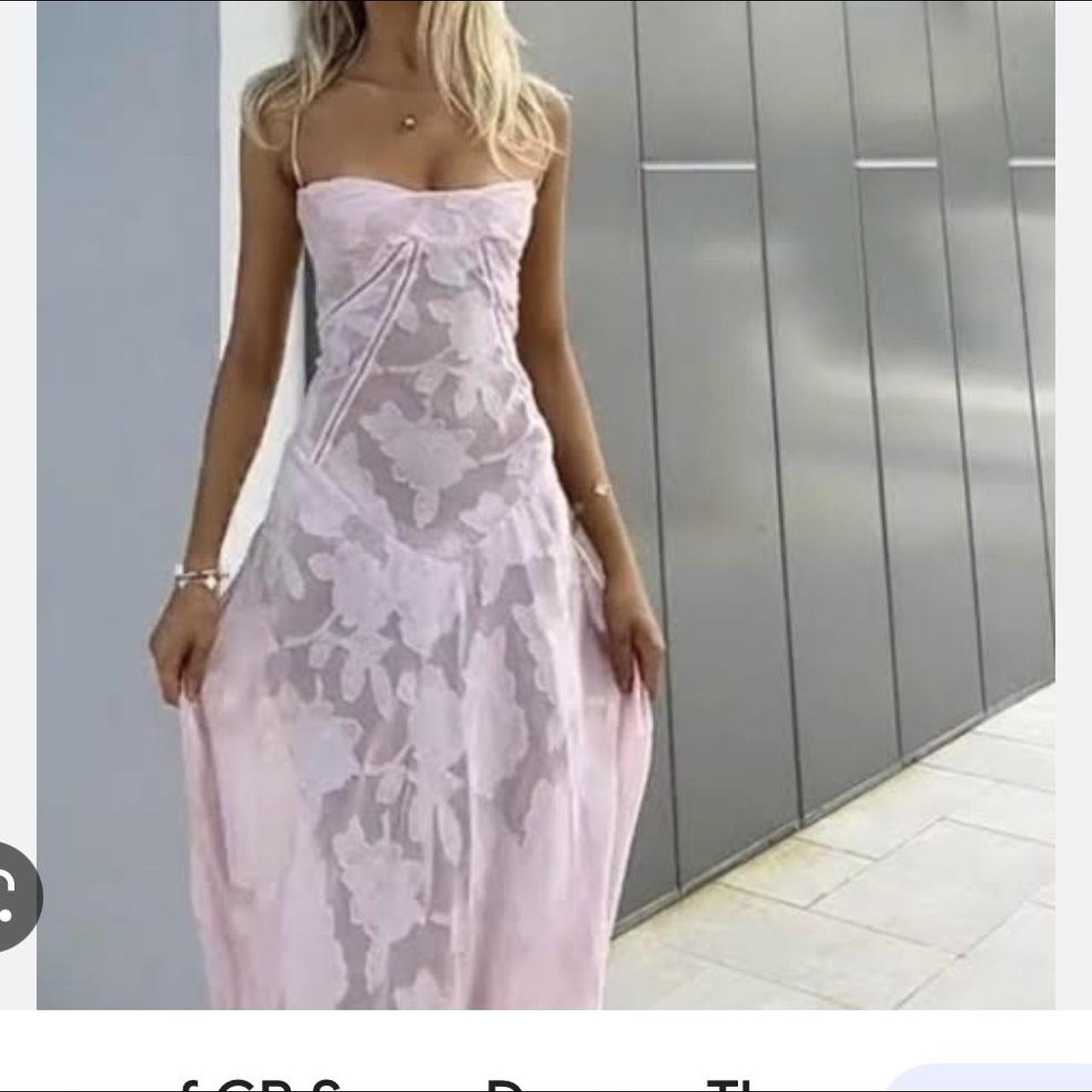 House Of Cb Seren Soft Pink Floral Lace Back Maxi Depop house-of-cb-seren-soft-pink-floral-lace-back-maxi-depop