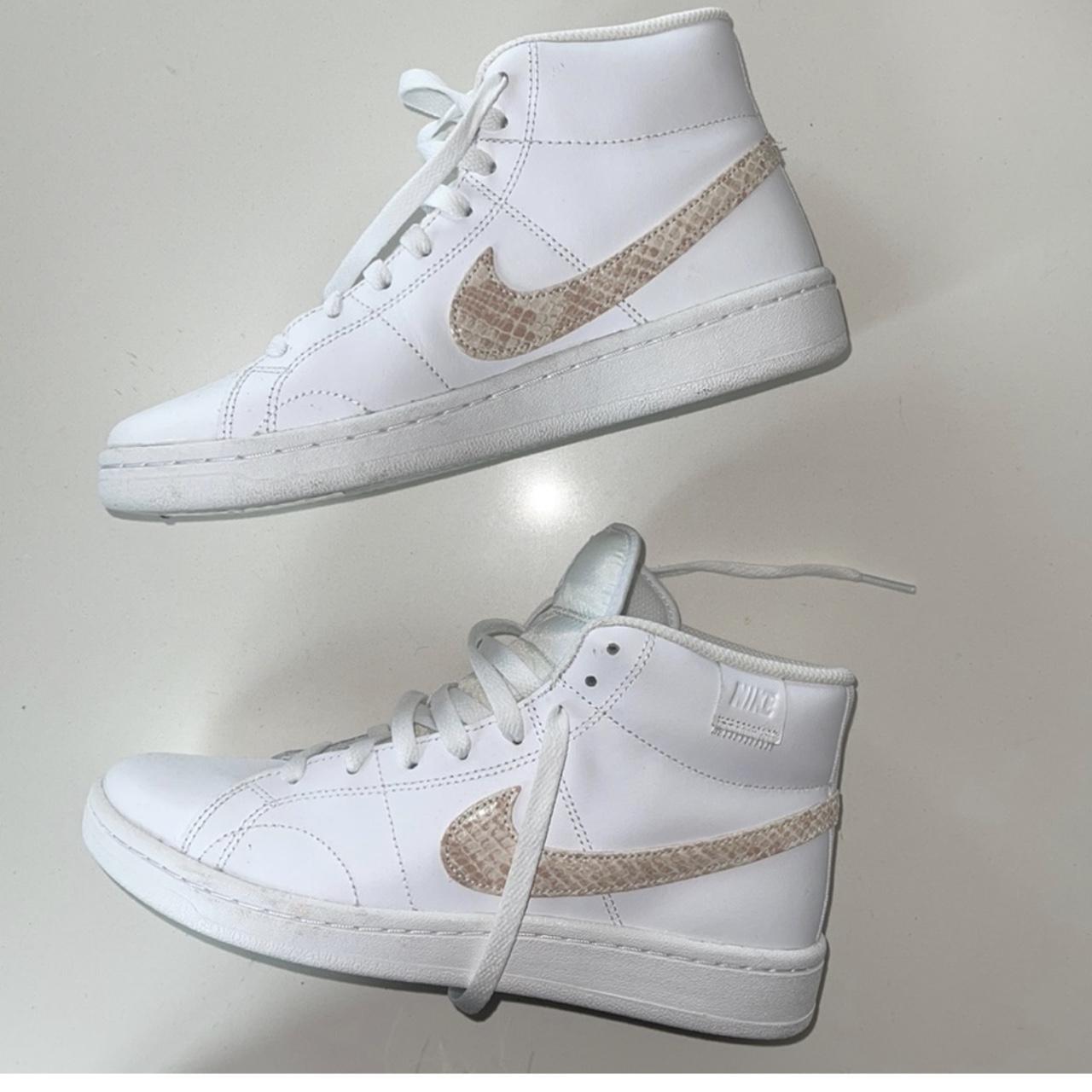 Nike snakeskin high top tops