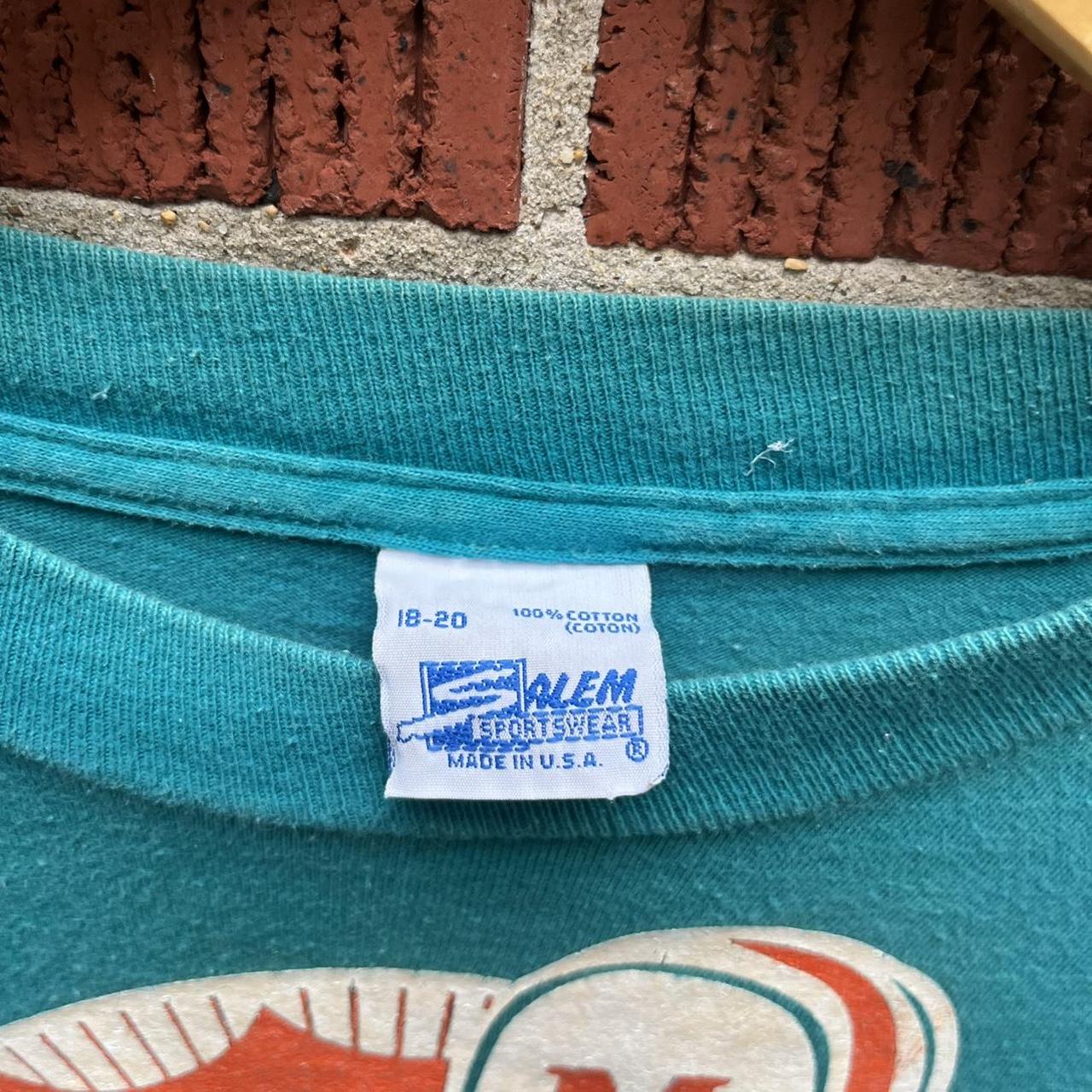 Salem Sportswear NFL Miami Dolphins Vintage Shirt - Depop