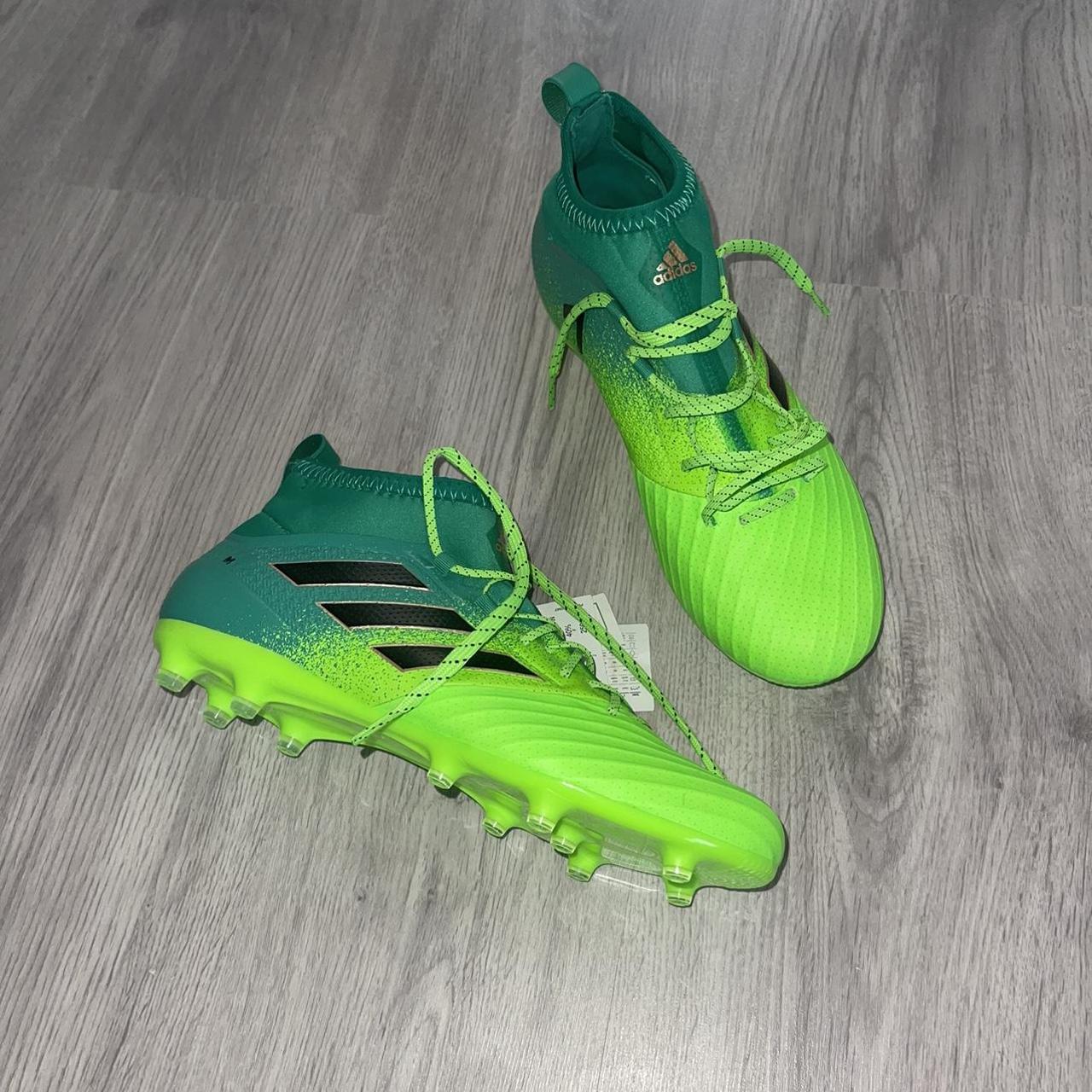 Adidas ace 17.2 primemesh Lime green football. Depop