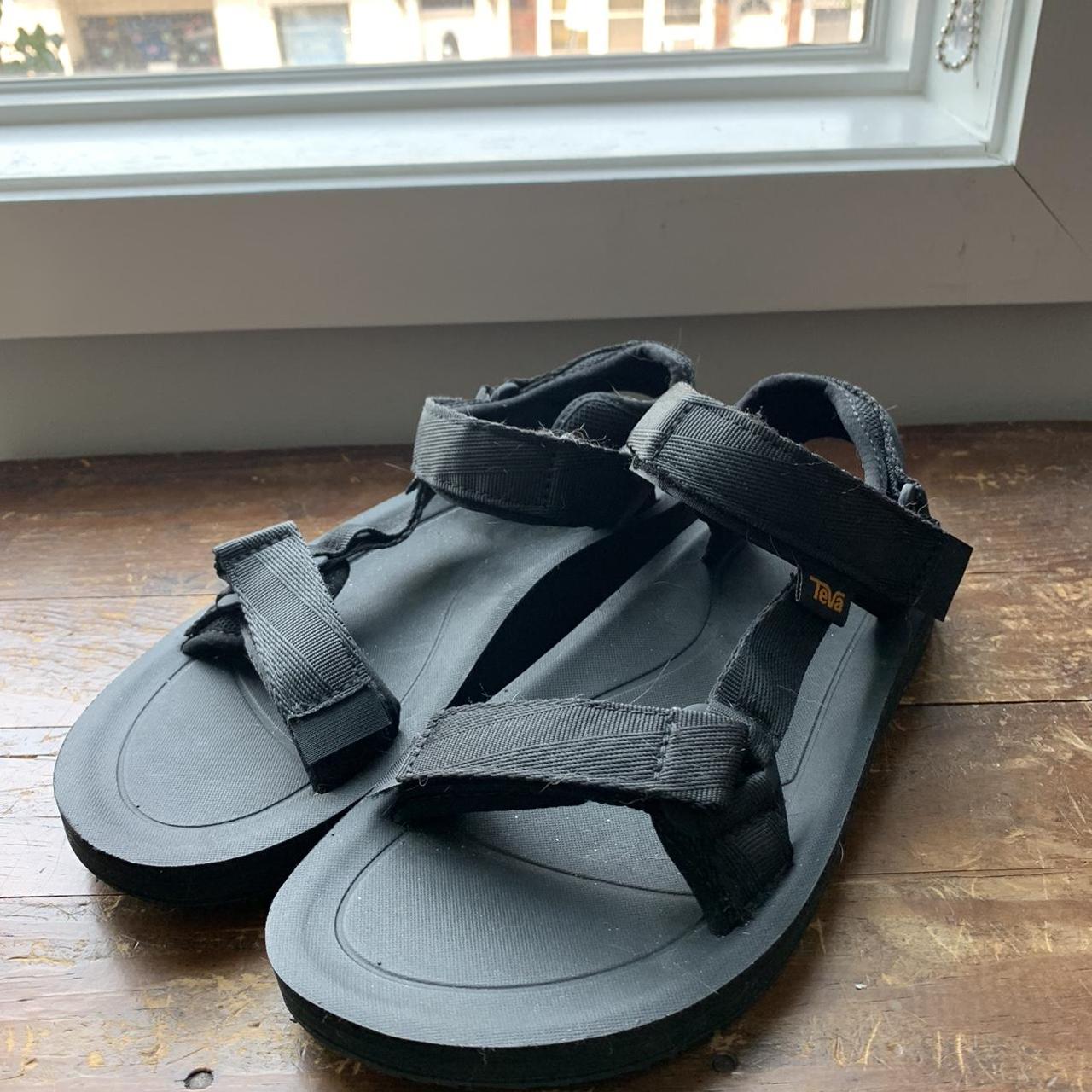 Teva sandals, mens size 8 never worn - Depop