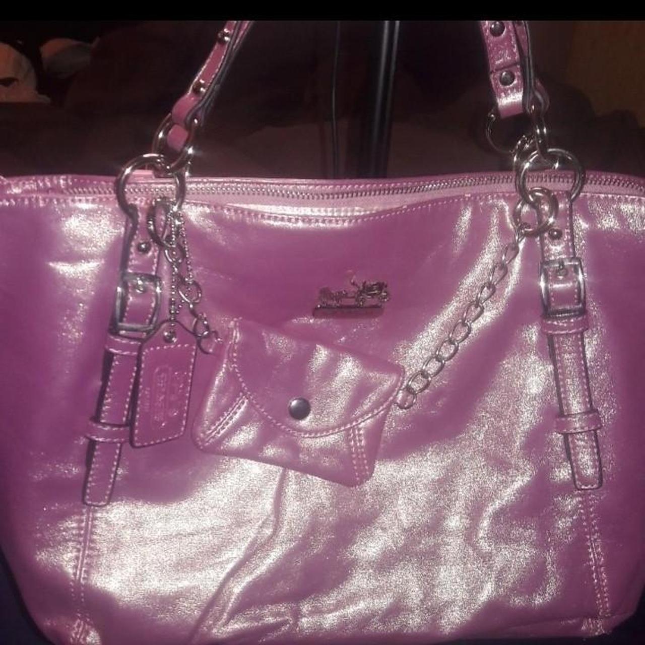 Hot Pink COACH Crossbody Bag