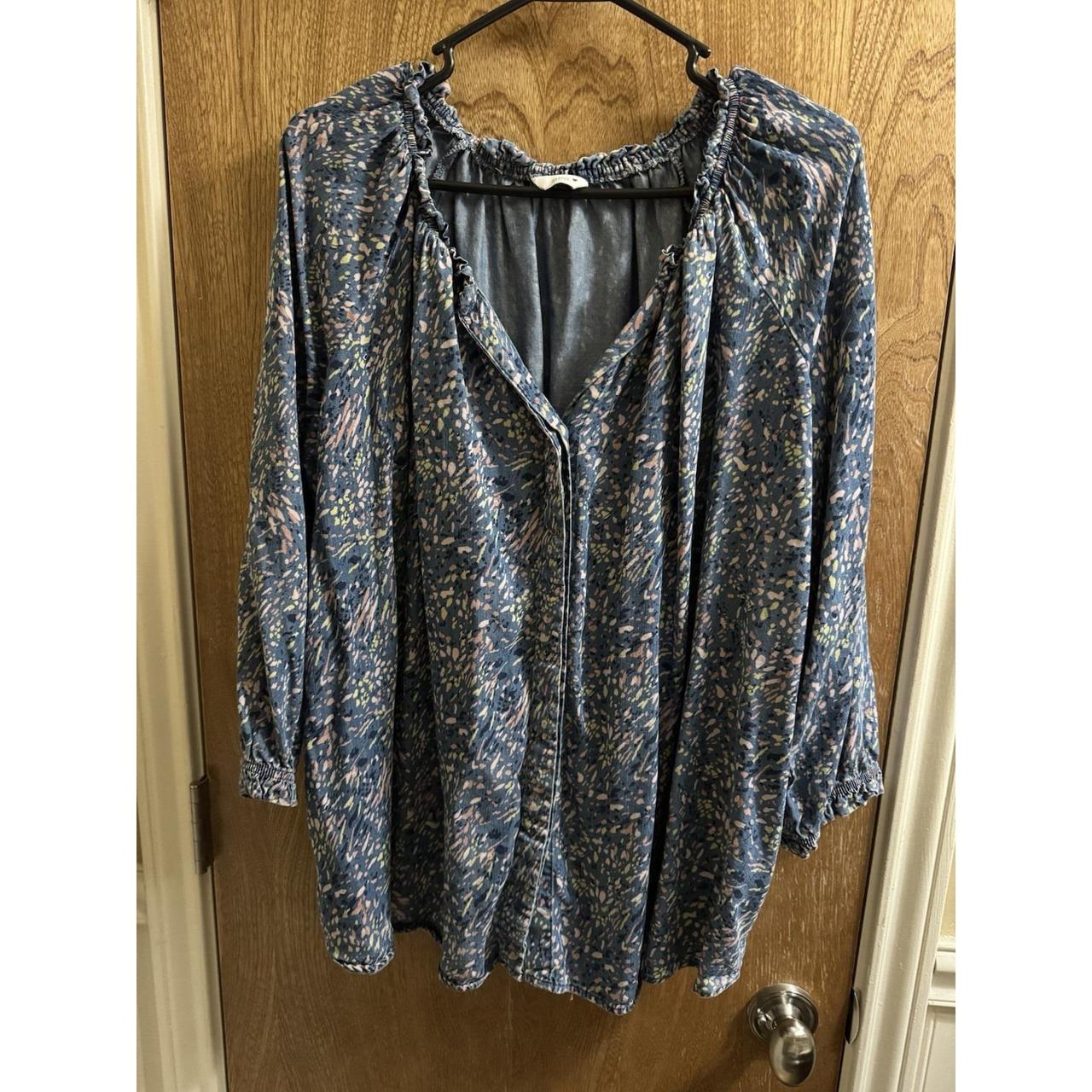 Intro Women's Blouse - Multi - XXL – Intro Boutiq… - image 1