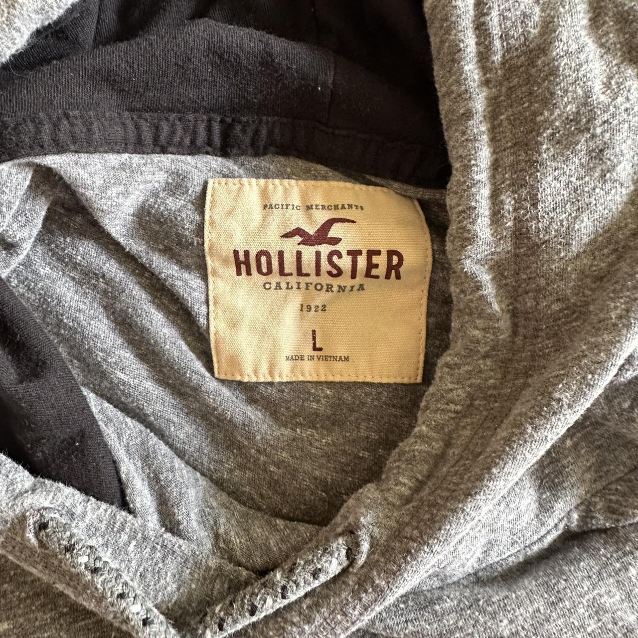 Hollister clearance grey sweatshirt