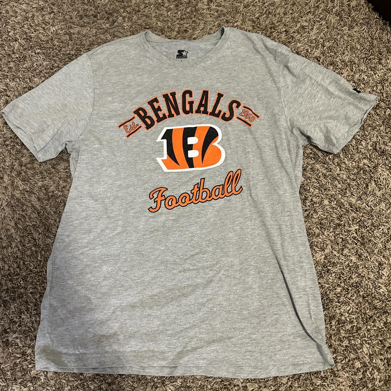 Cincinnati Bengals , NFL Team Apparel , Gray T Shirt - Depop