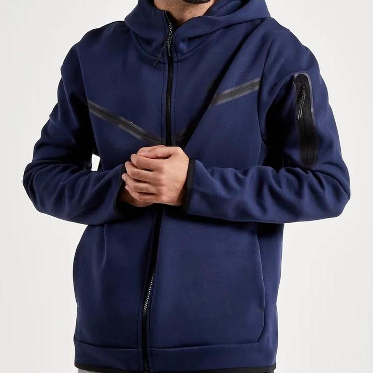 mens blue nike tech