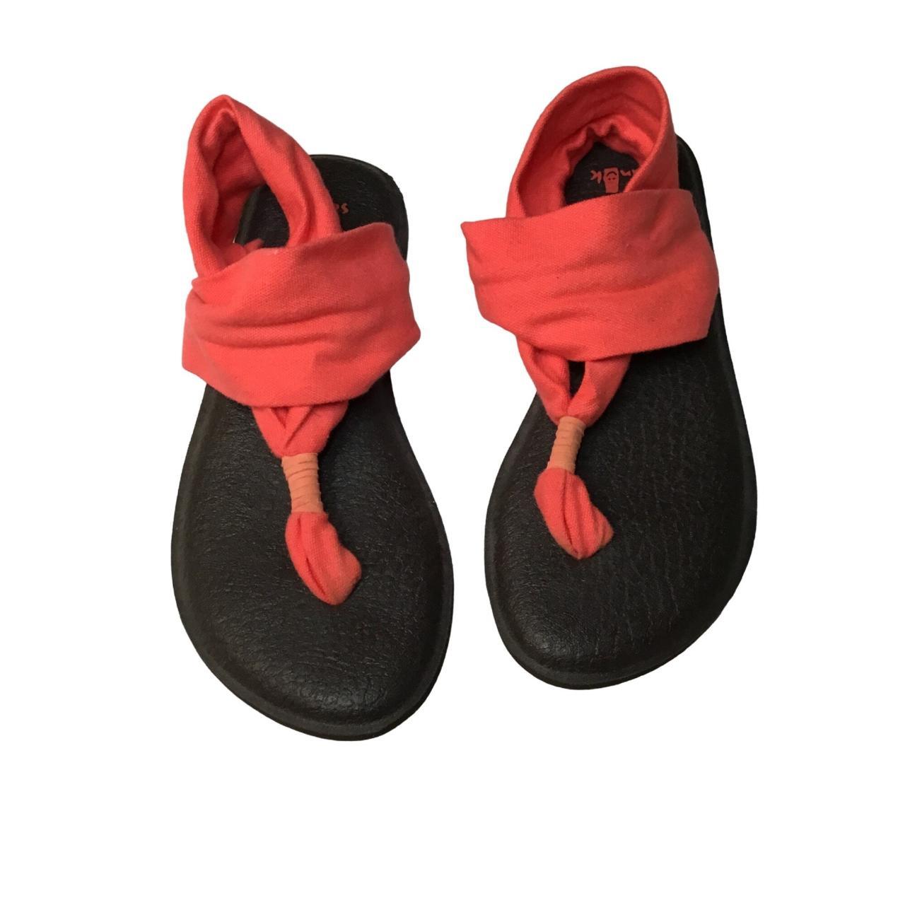 Sanuk, Shoes, Sanuk Yoga Sling Sandals Size Womens Black