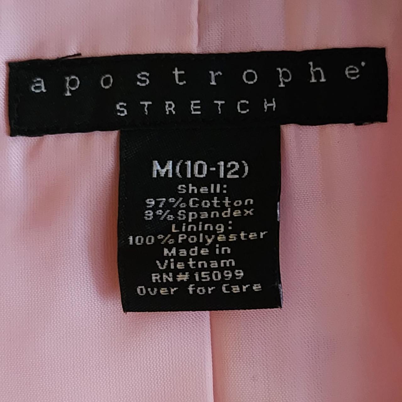 Apostrophe clothing clearance brand