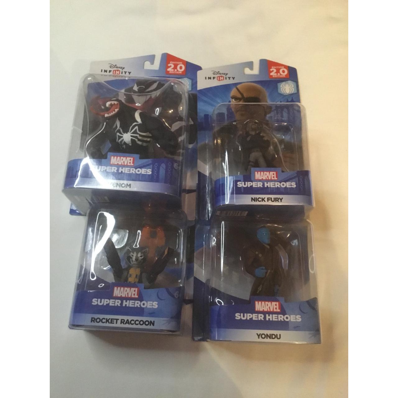 4 Character Marvel Disney Infinity Superheroes... Depop
