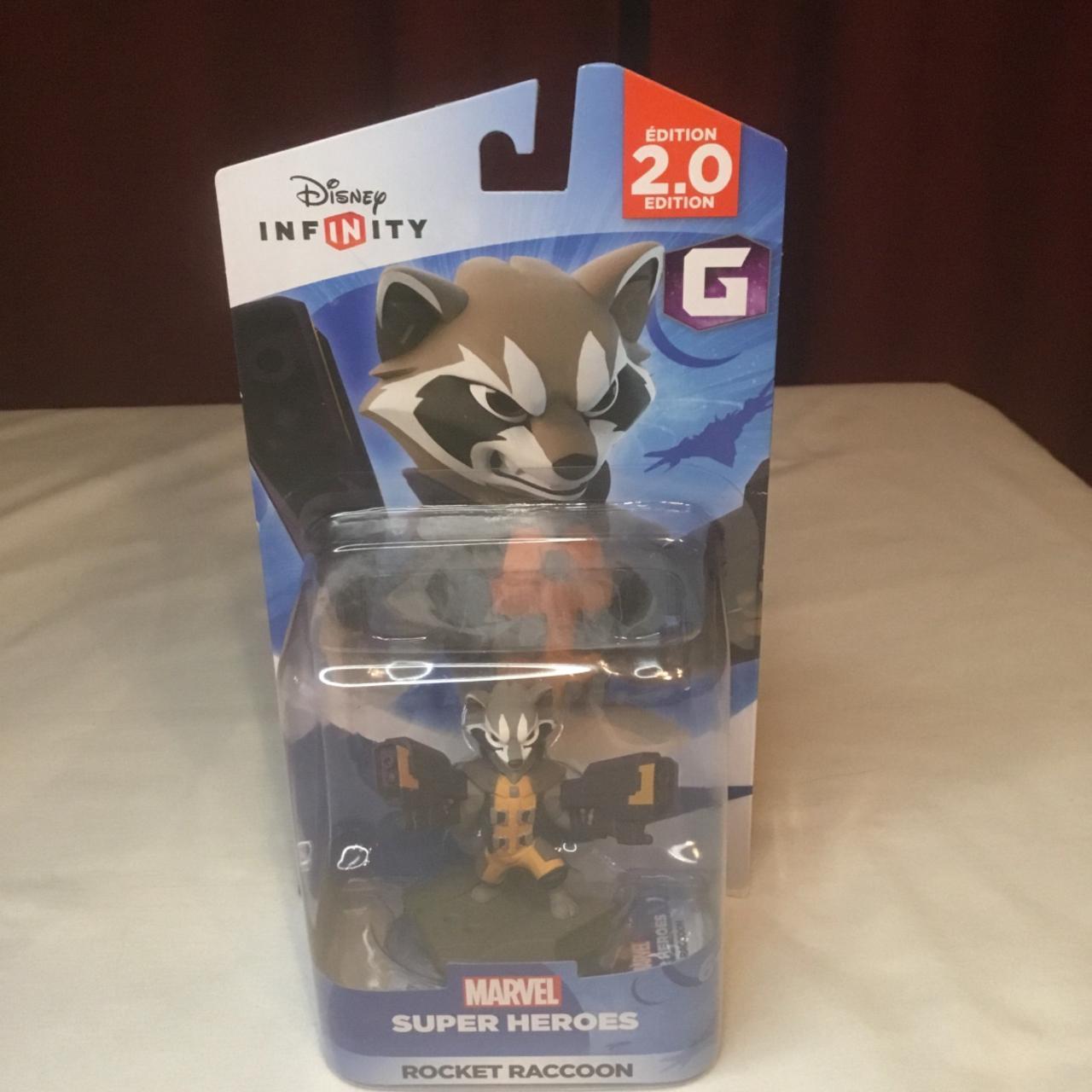 New! Disney Infinity Marvel Superheroes Rocket... Depop