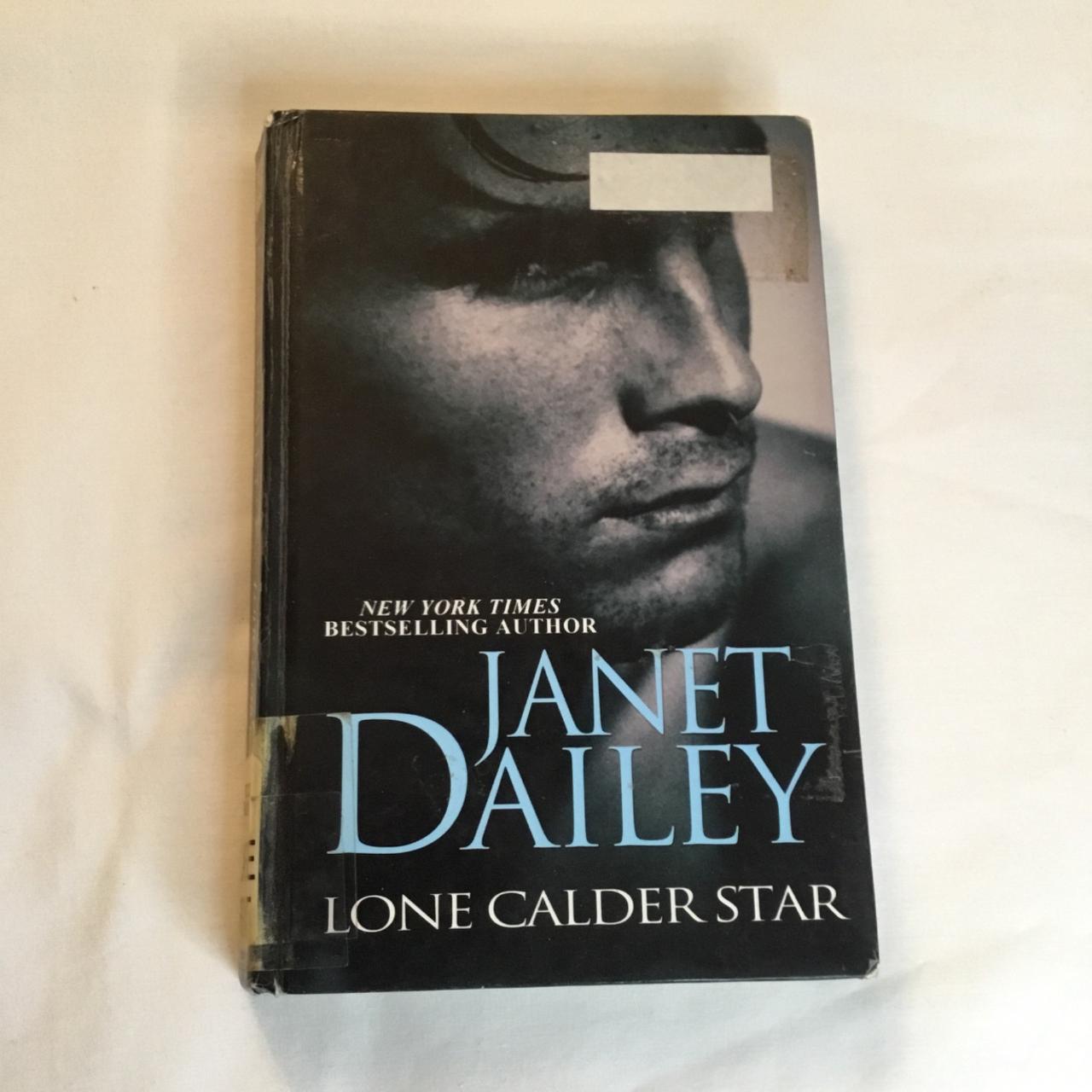 Library Book Large Print Janet Dailey Lone Calder... - Depop