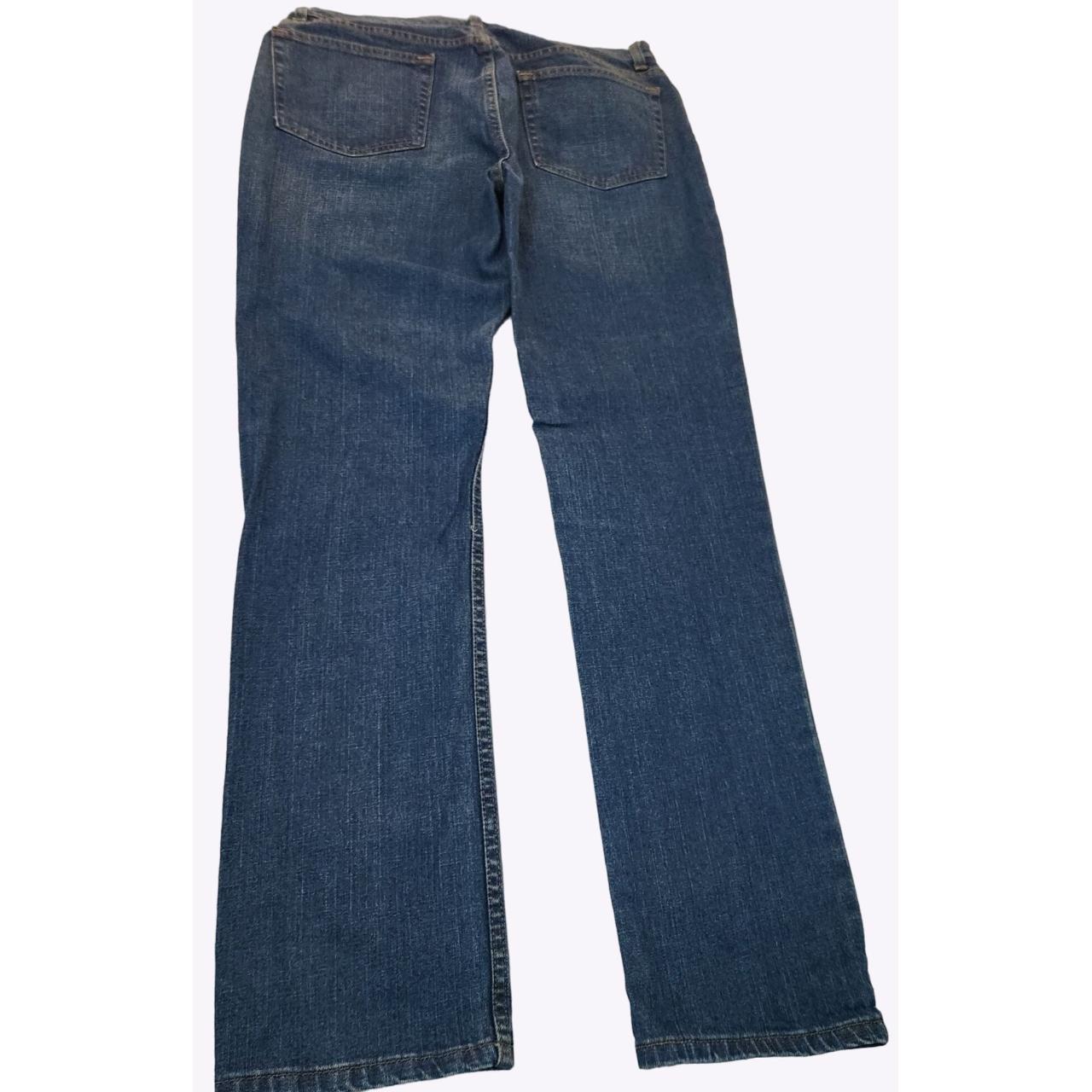 Men's Straight Jeans RN#52469 by George Medium Wash... - Depop