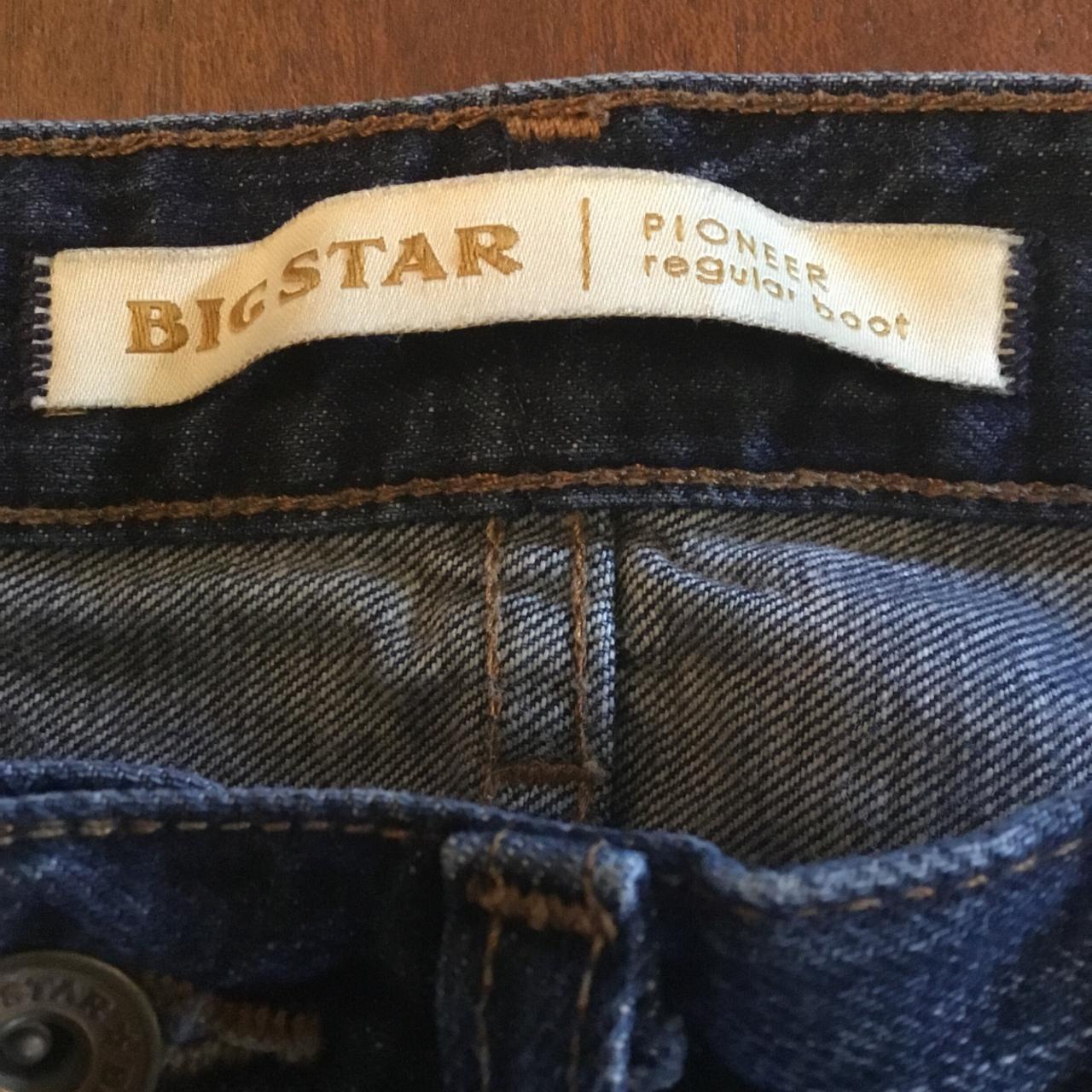 Mens Big Star 34x34 Embroidered Back Pockets Jeans. - Depop