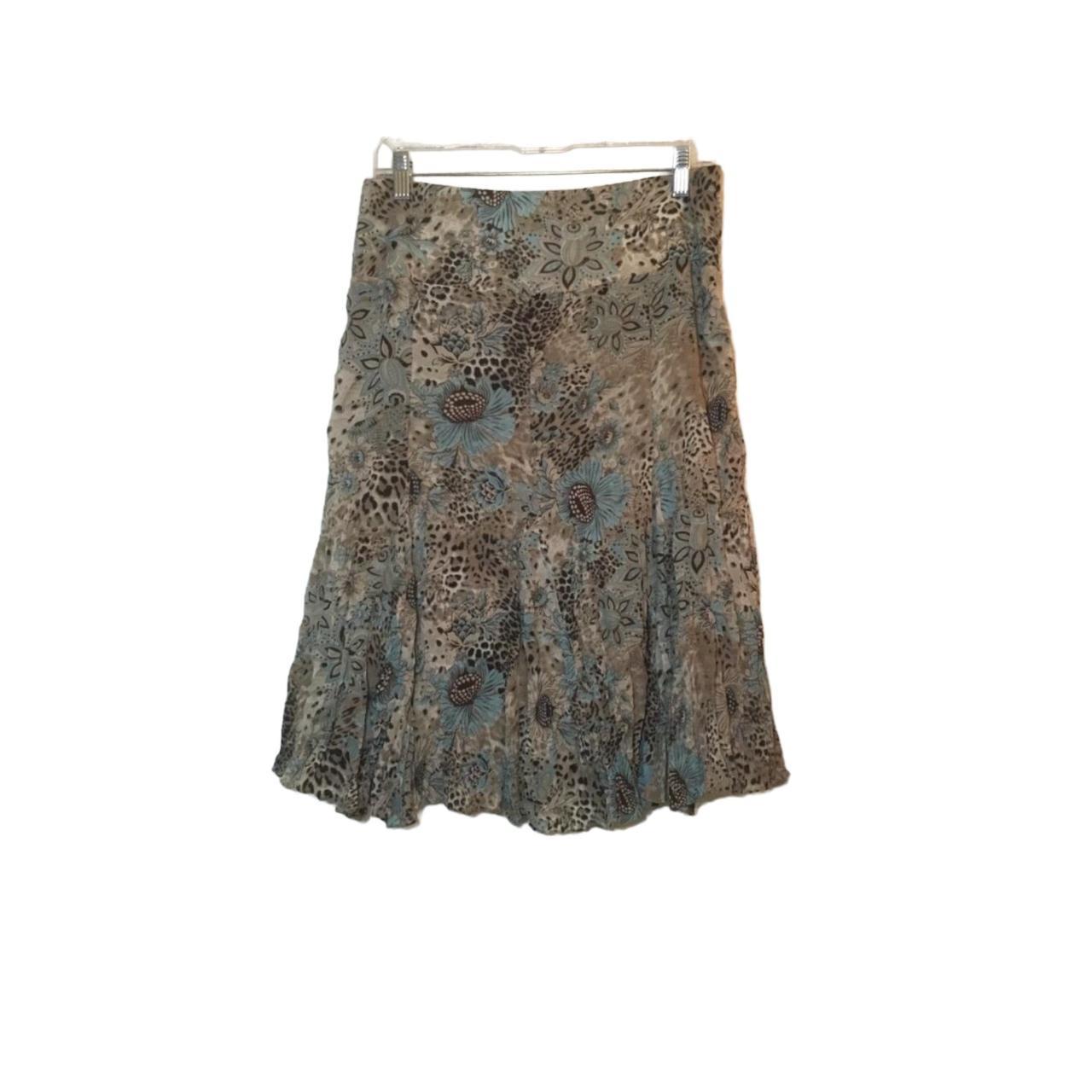 Bundle Buy Midi Skirt Fit N Flare Lined Floral Print... - Depop