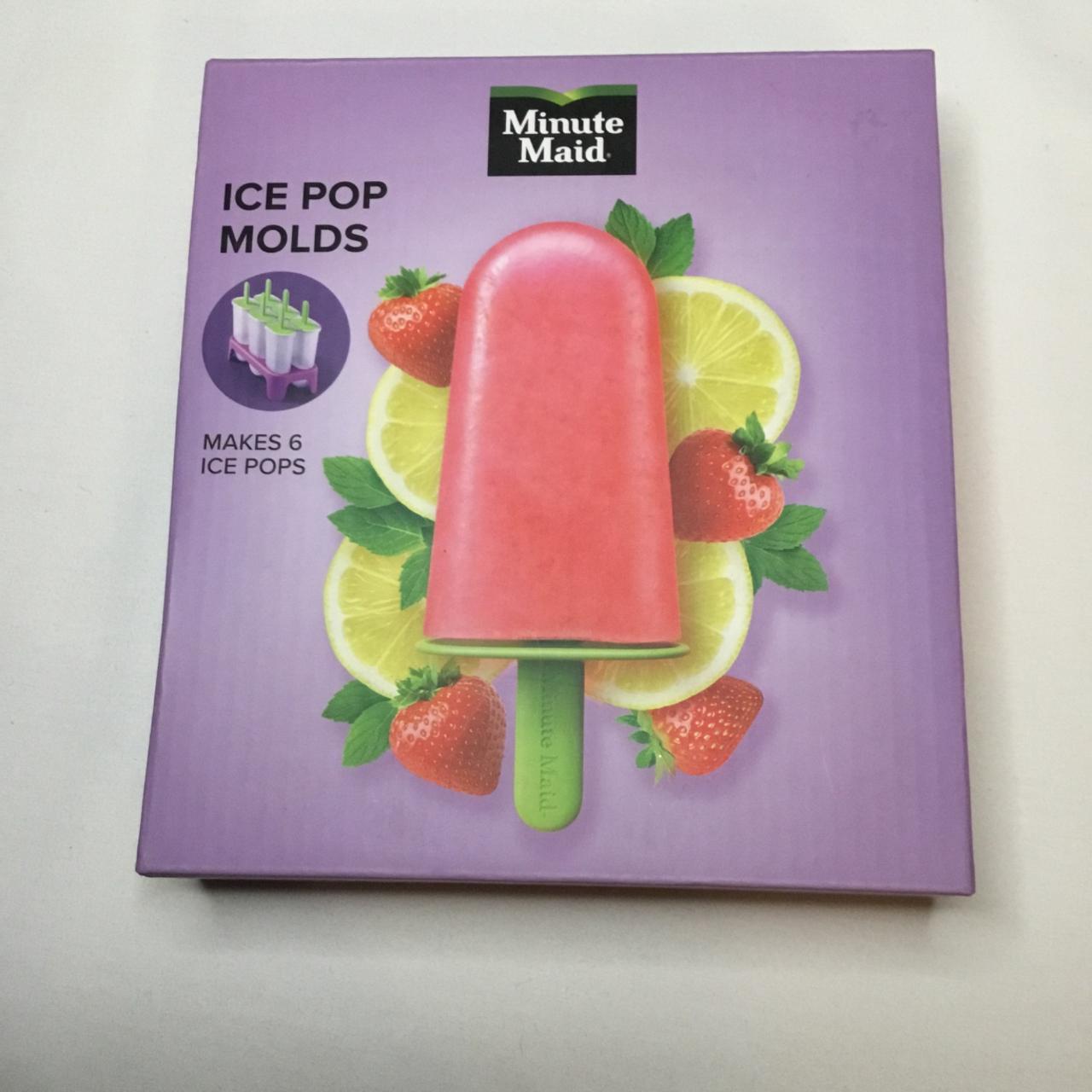 Minute Maid Ice Pop Molds Makes 6 Ice Pops Green... Depop
