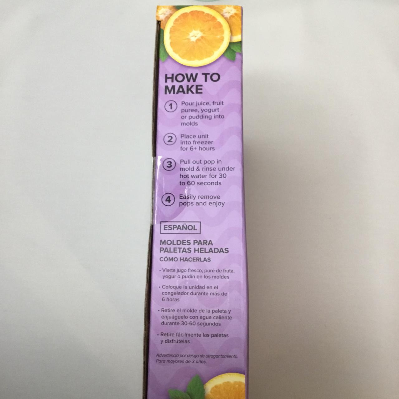 Minute Maid Ice Pop Molds Makes 6 Ice Pops Green... Depop