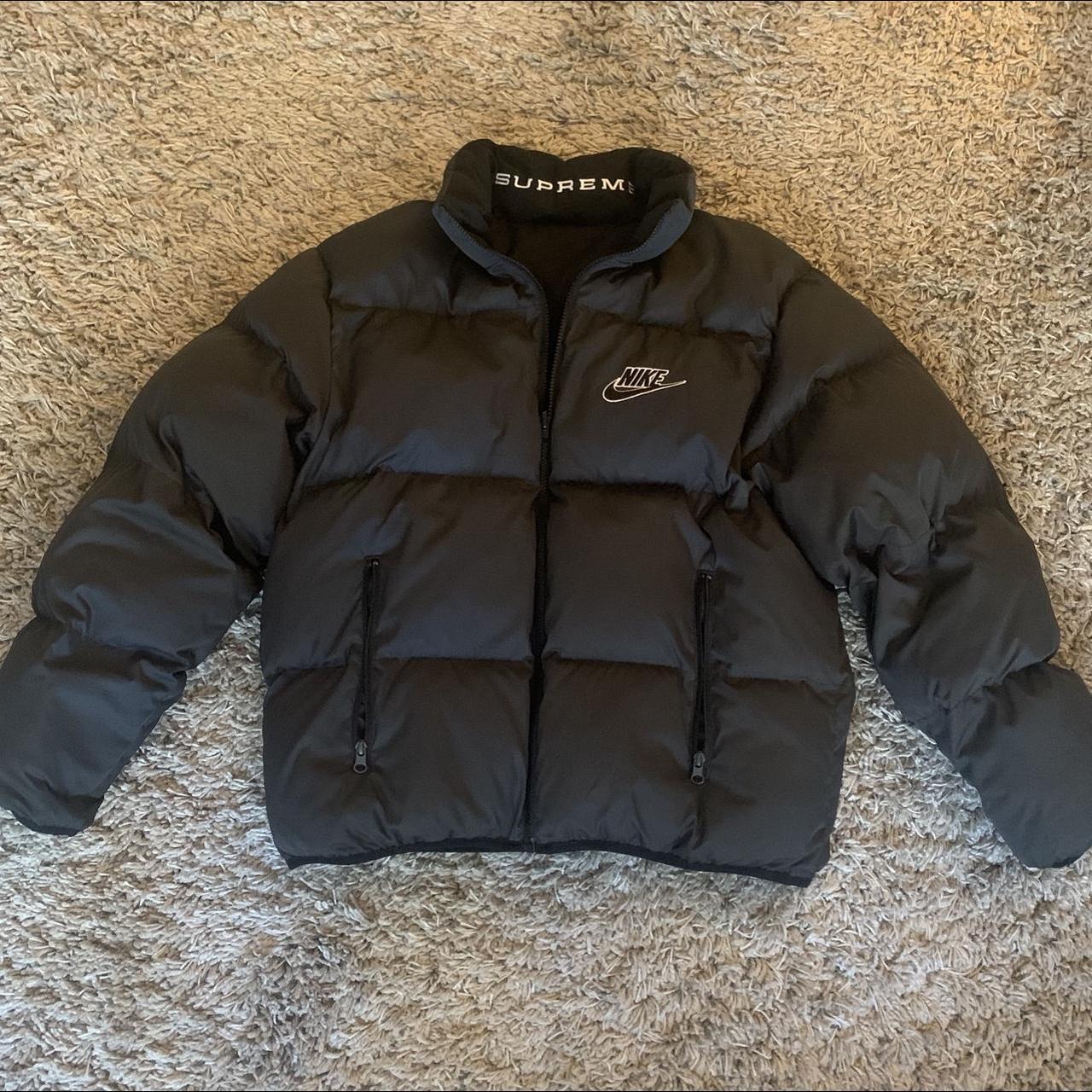 Supreme x Nike puffer jacket - Depop