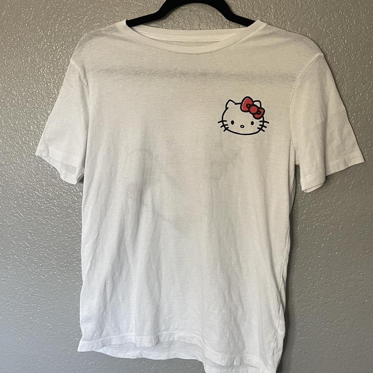 Skateboarding Hello Kitty Shirt Size: Boys XL (also... - Depop