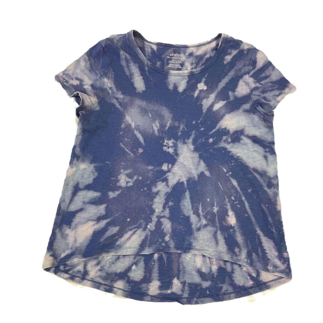 Chico's Women's Tie-Dye Print T-Shirt