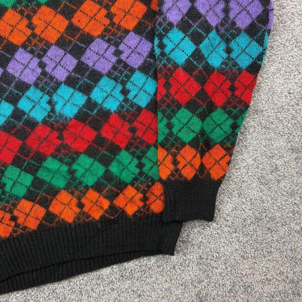 Men's Sweater - Multi - L – Vintage Boundary Wate… - image 3