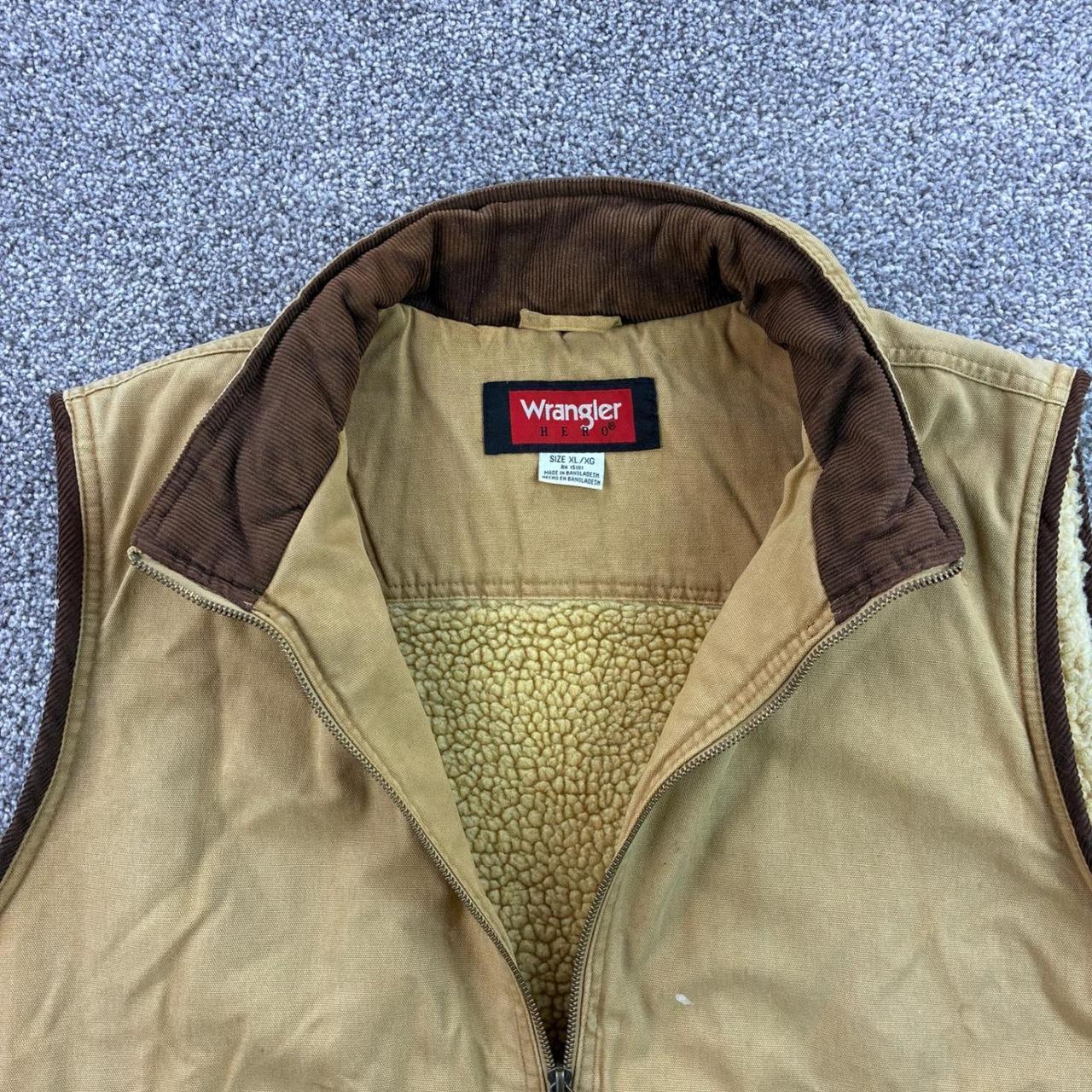 Wrangler Men's Vest - Tan/Brown - XL – Wrangler H… - image 4