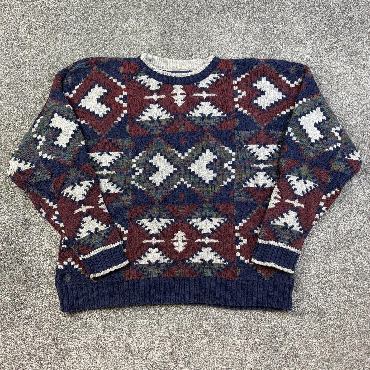 GANT Men's Sweater - Multi - XL – Vintage Gant Sw… - image 1