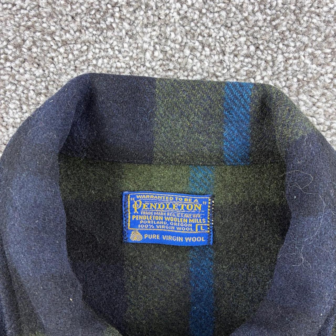 Pendleton Men's Lightweight Jacket - Green/Navy -… - image 5