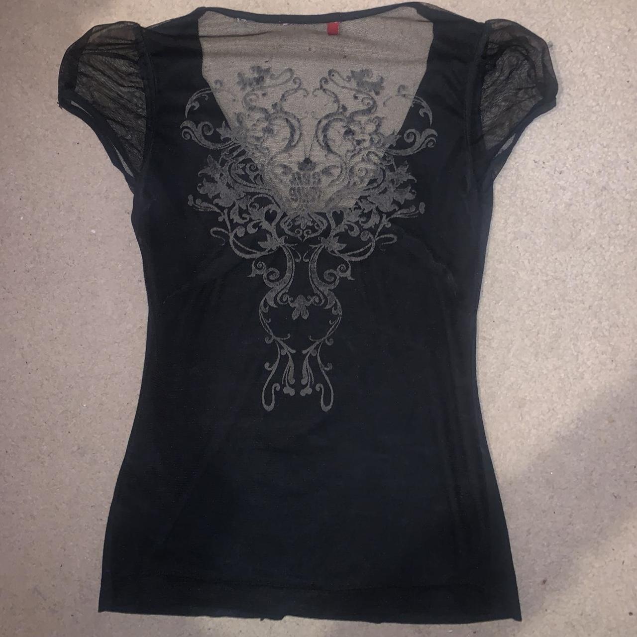 VERY RARE miss sixty tattoo top size S. This is is... - Depop