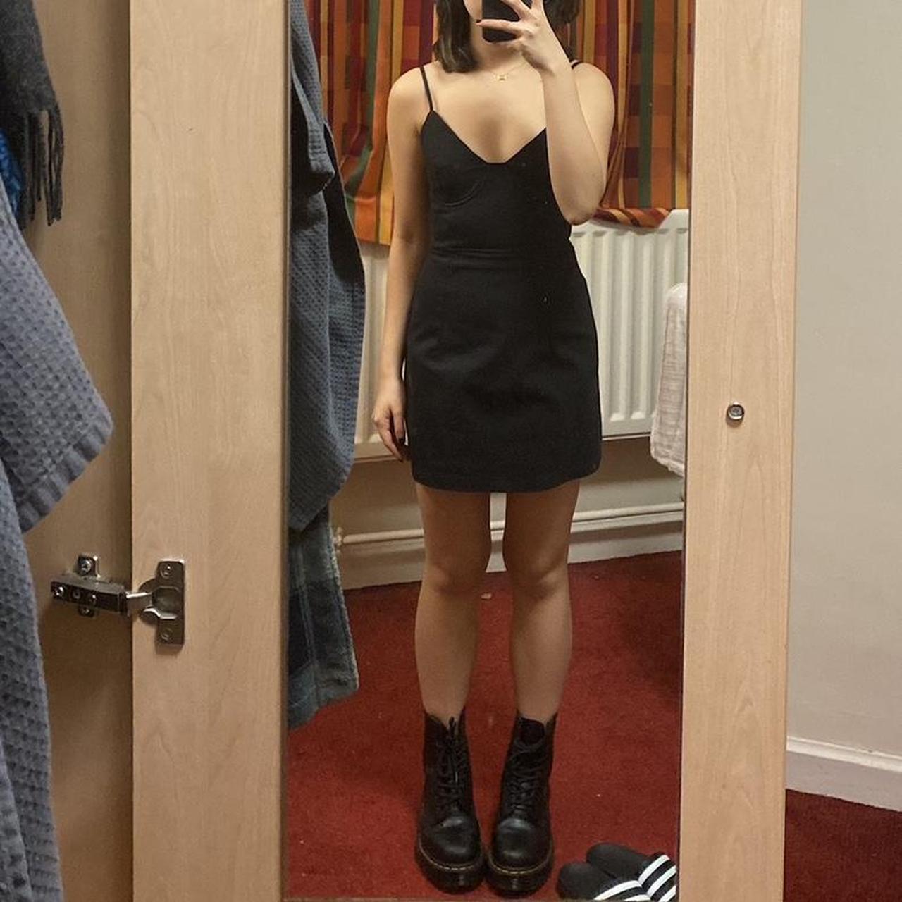 Princess Polly Novella Dress in black UK 46 brand... Depop