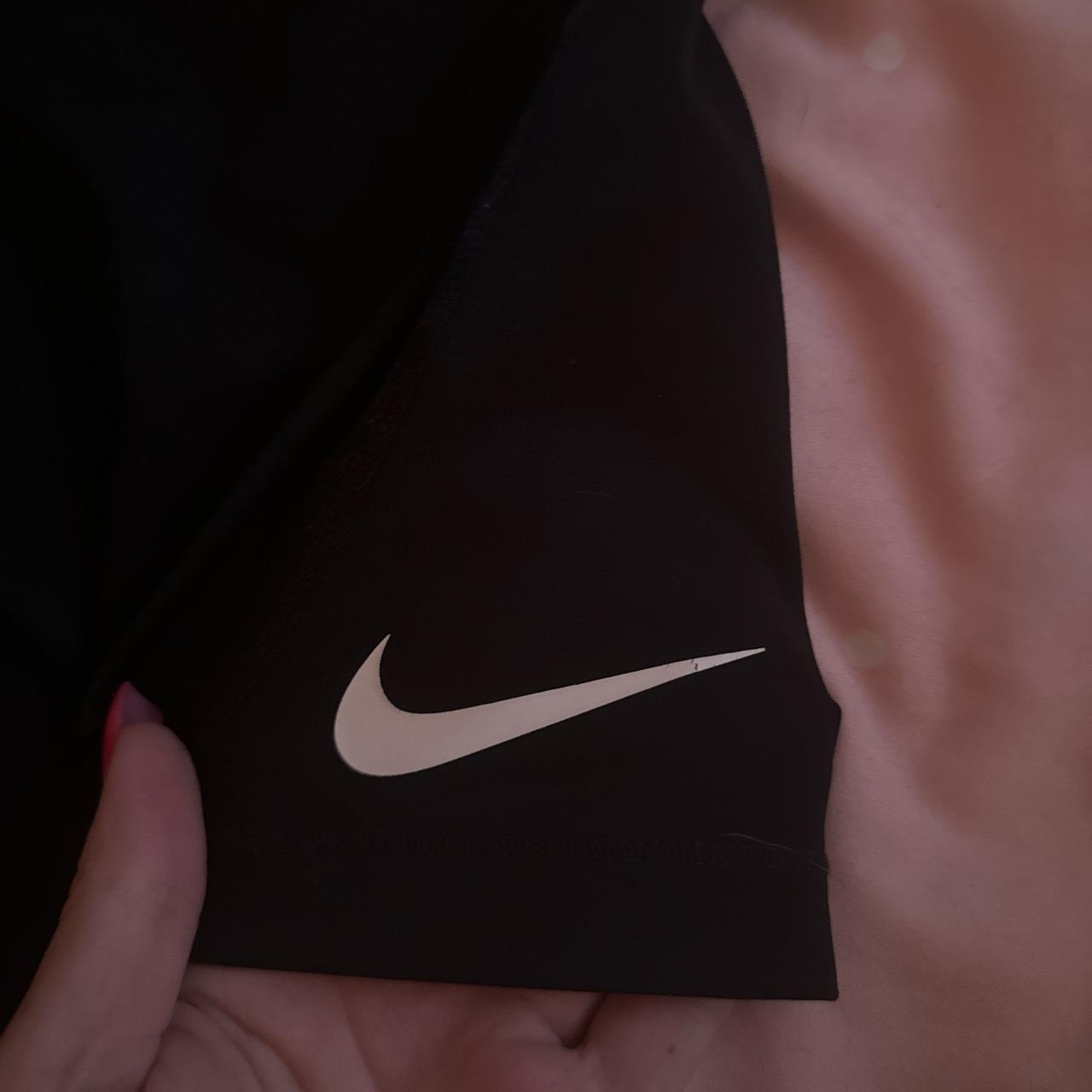 black nike spandex shorts