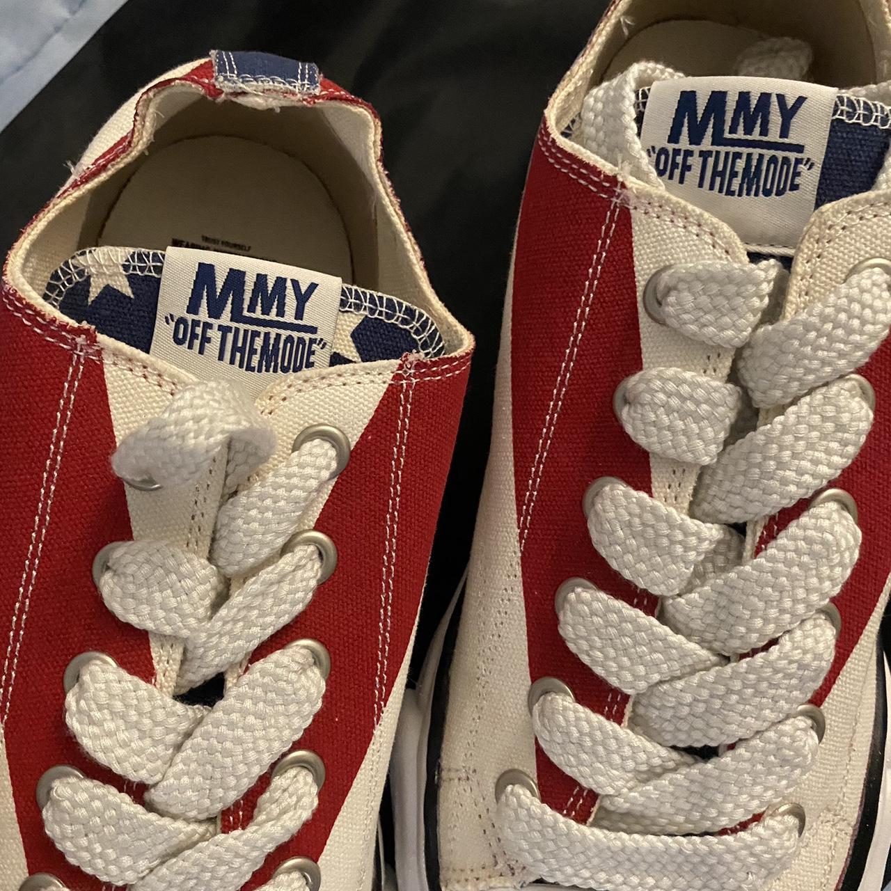 Rare Maison Mihara American Flag Low Tops, MUST