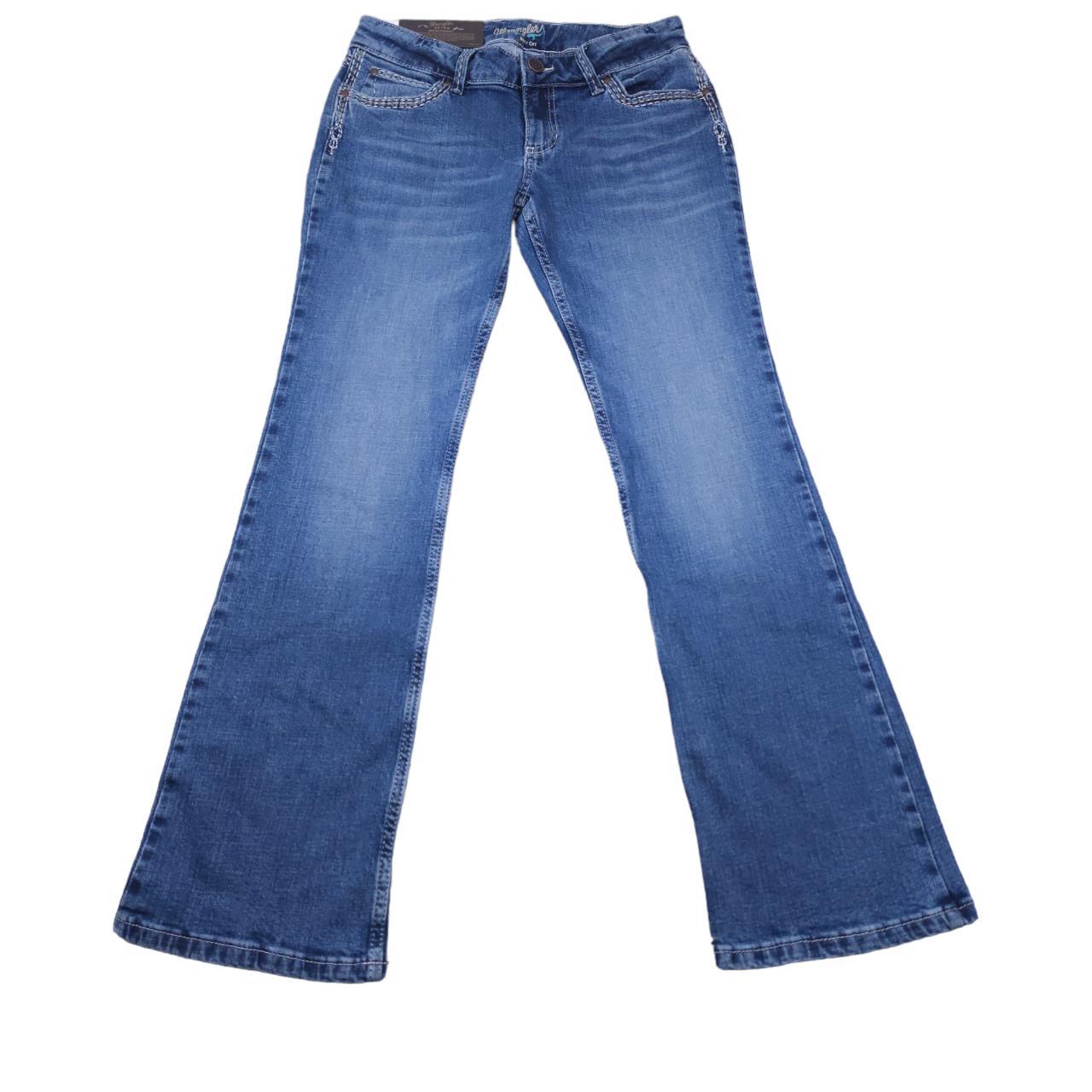 Women's Wrangler Retro Sadie low rise bootcut jeans.... - Depop