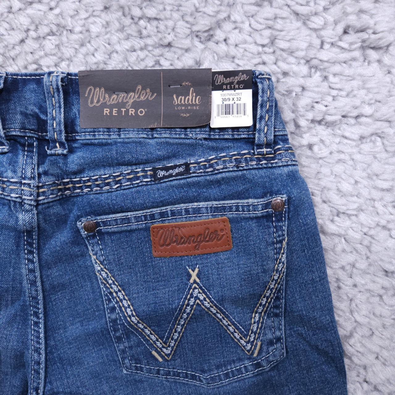 Women's Wrangler Retro Sadie low rise bootcut jeans.... - Depop