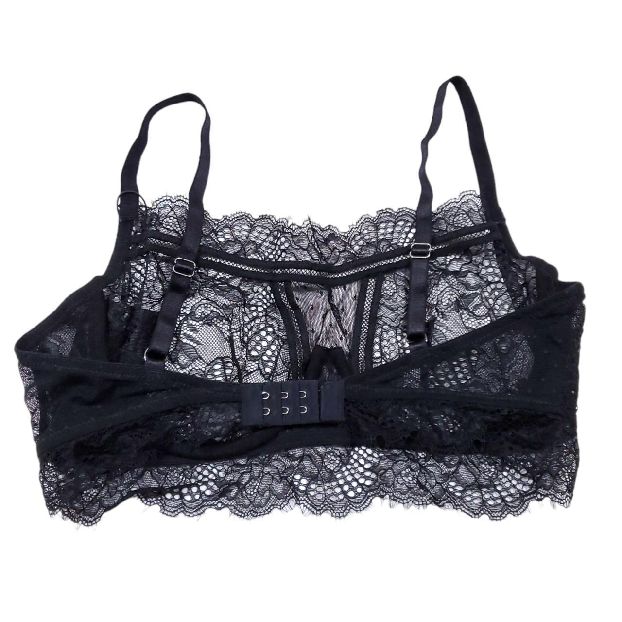 Thistle and Spire Black Amore Wired unlined... - Depop