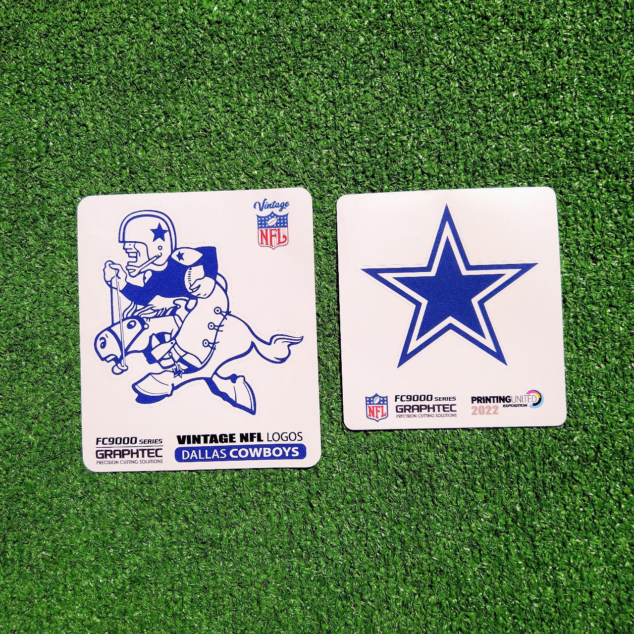 Dallas Cowboys Star, High Quality Vinyl Stickers