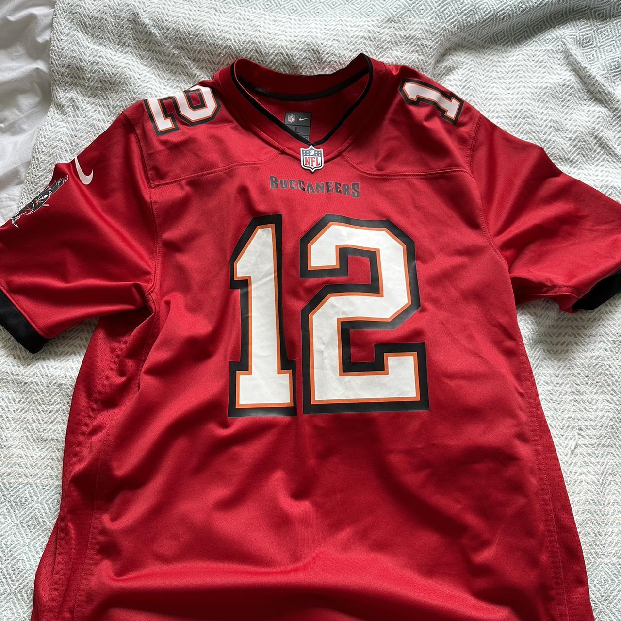 Buccaneers Nfl Tom Brady Jersey - Depop