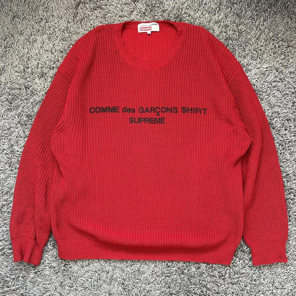 Supreme Comme des Garçons SHIRT Sweater - Depop