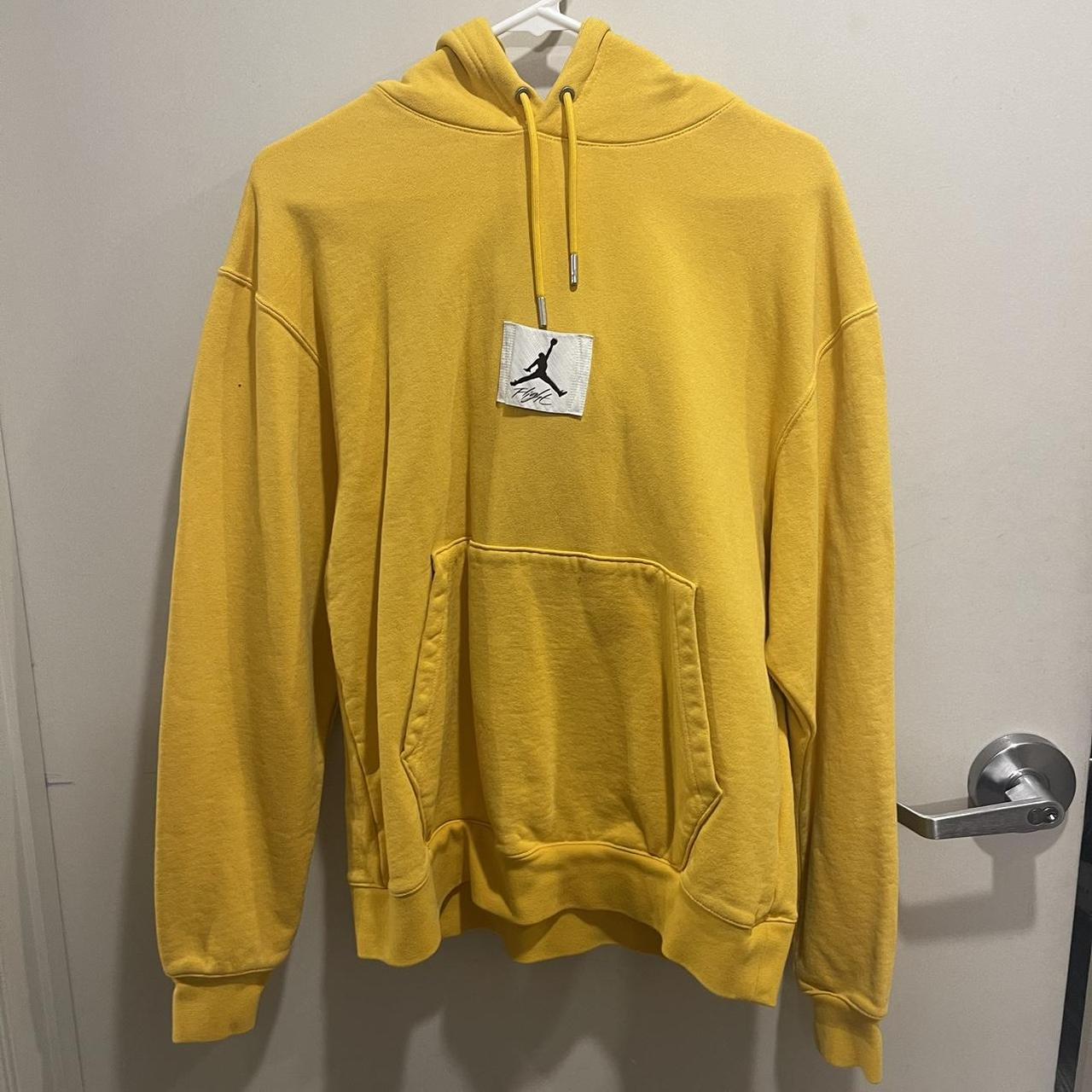 yellow jordan hoodie mens
