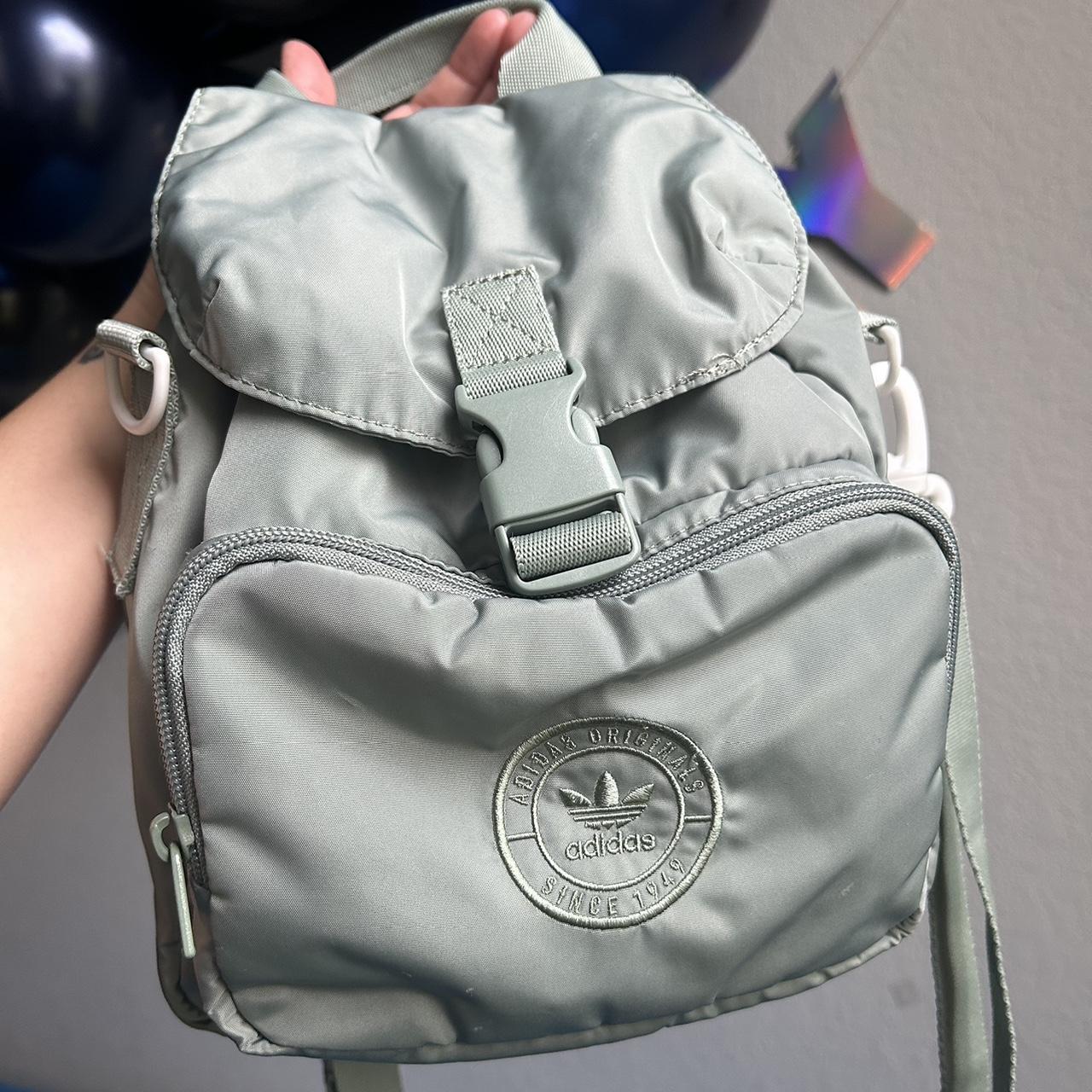 Adidas Corduroy trefoil 2.0 mini backpack Color | Depop