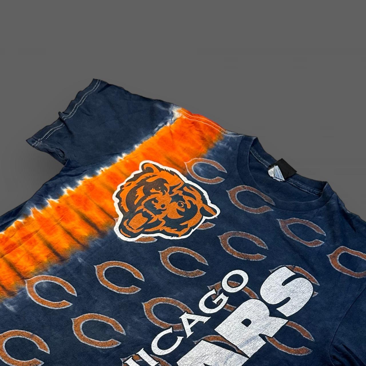 Vintage Chicago Bears Tie Dye Tshirt NFL Team - Depop