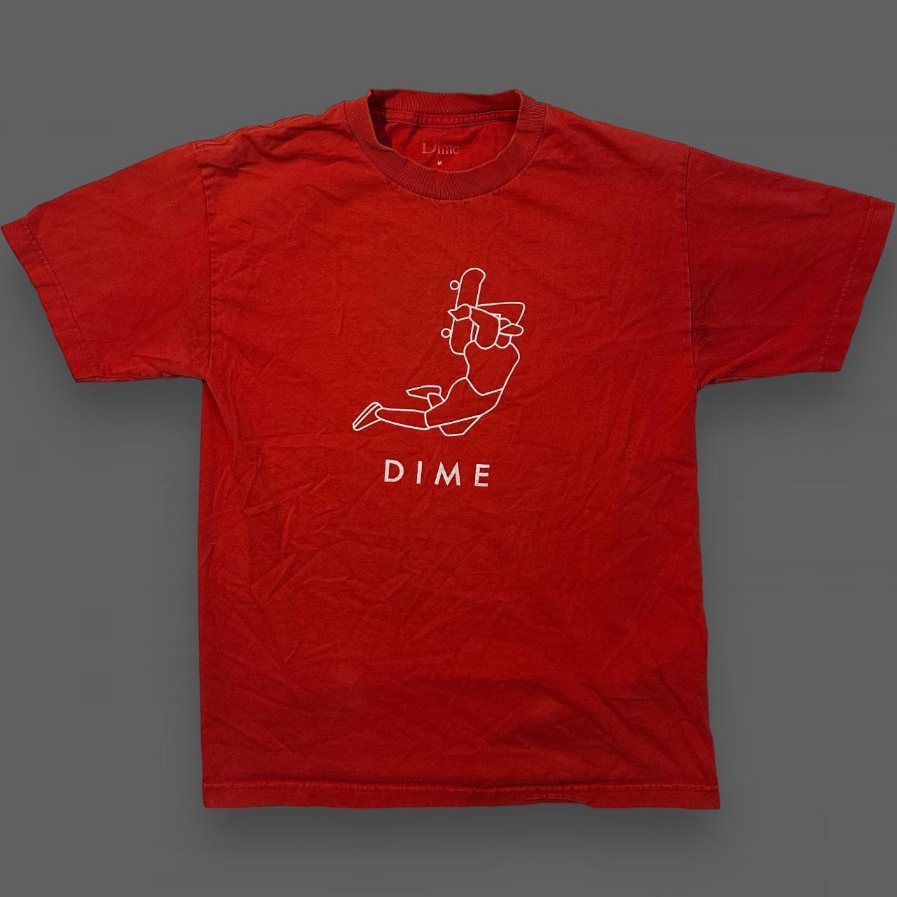 Dime Men's Red T-shirt