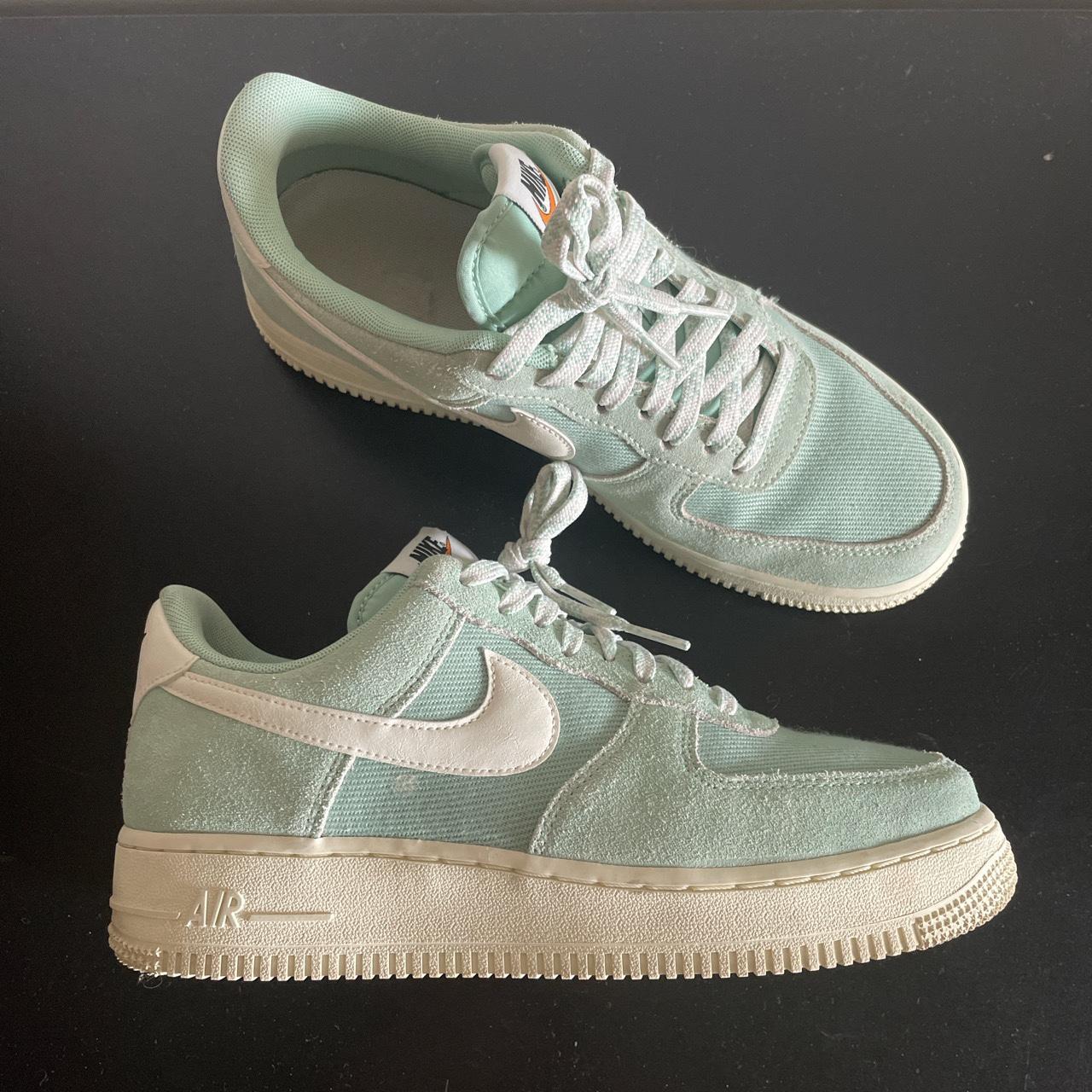 Air Force One 07 LV8 Suede 'Outdoor Green' size 9.5. - Depop