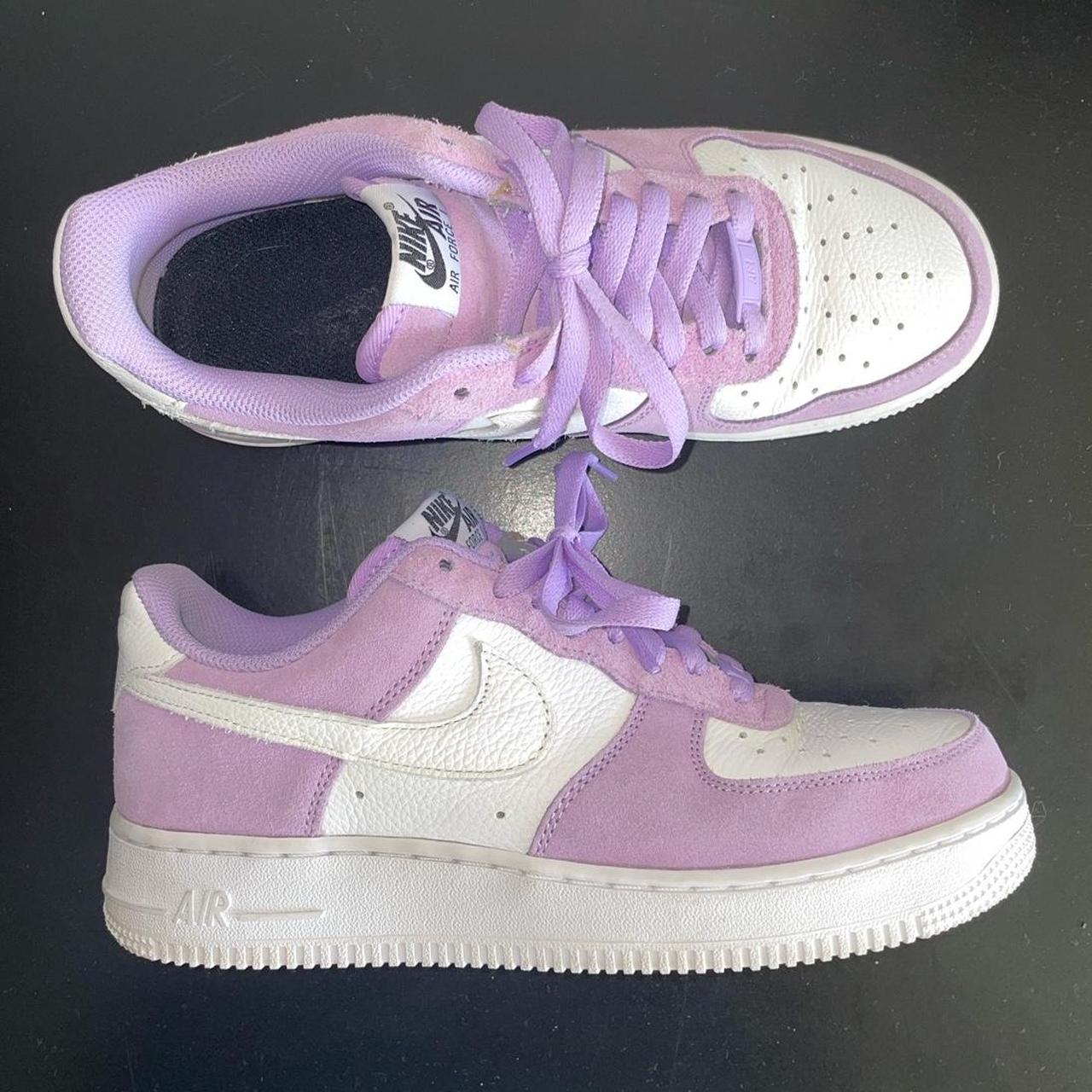 Light purple nike outlet air force 1