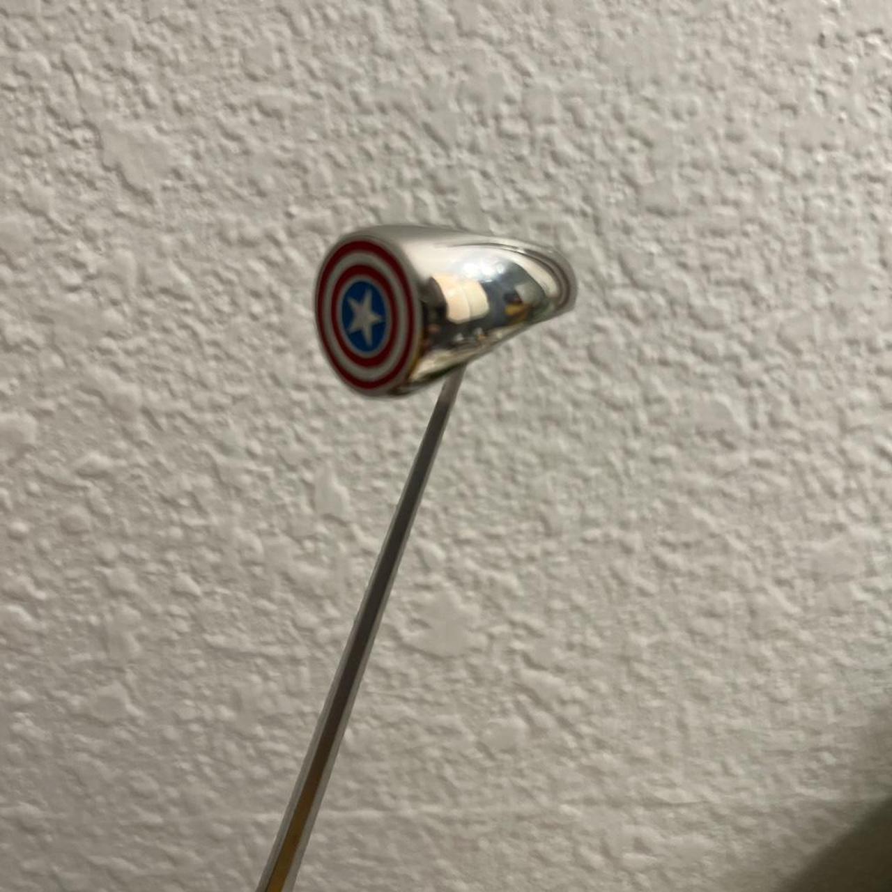 Marvel Men's Ring - Silver/Multi – Captain Americ… - image 2