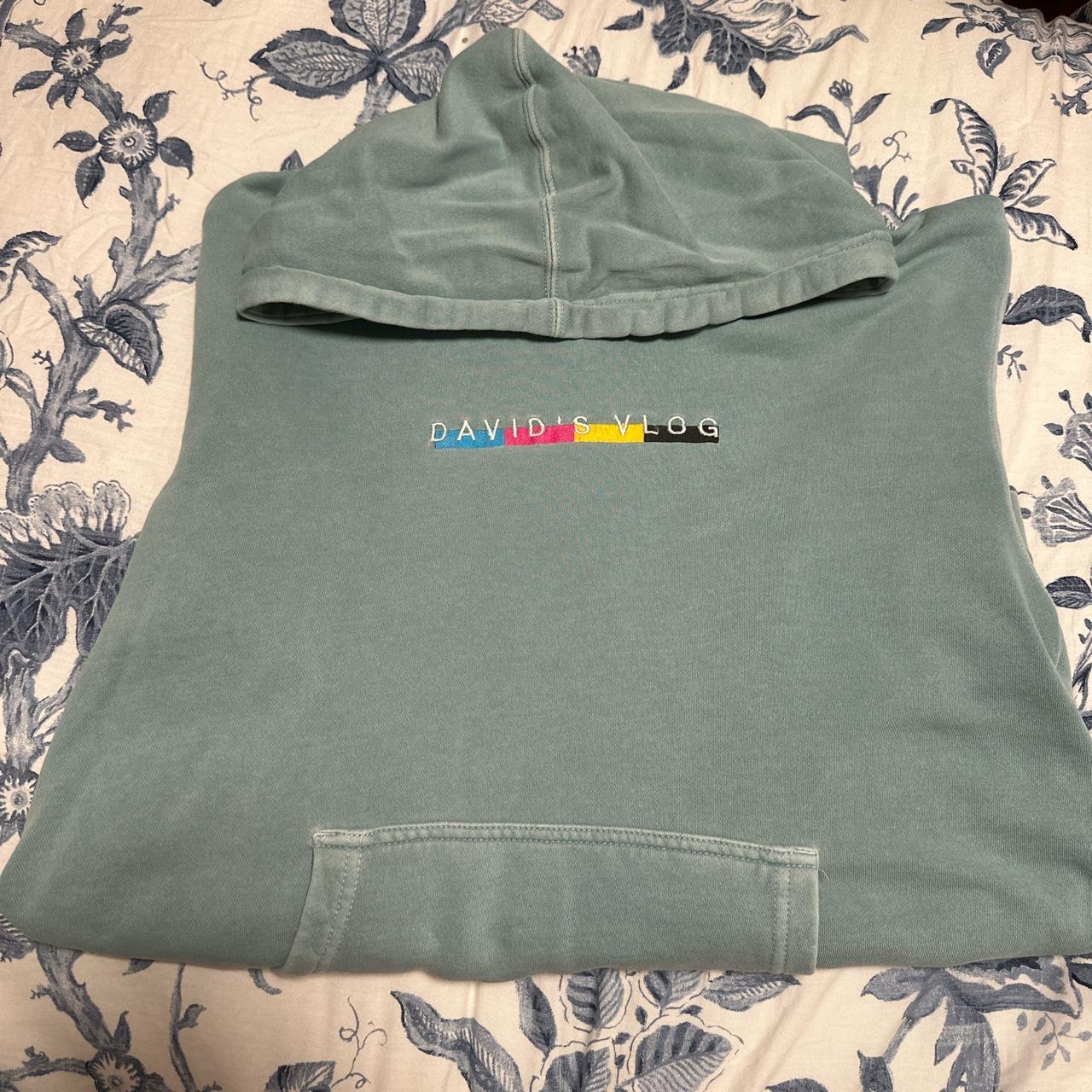 David dobrik green discount hoodie