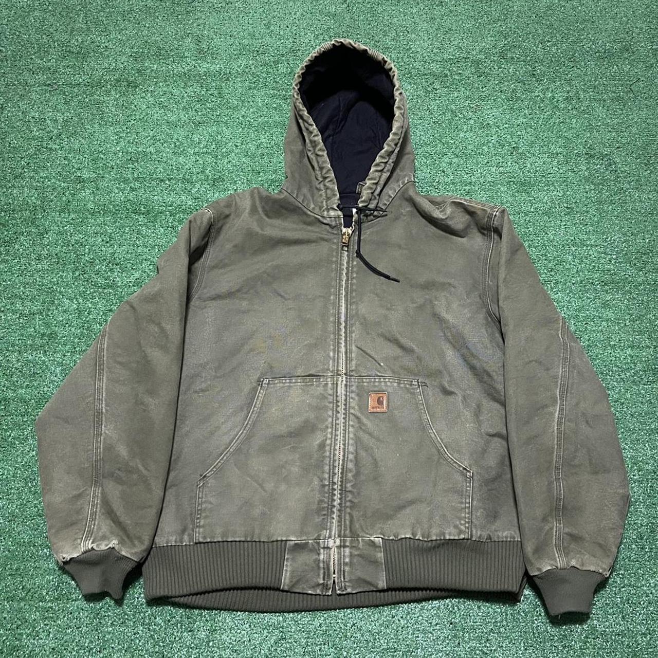 carhartt jacket depop