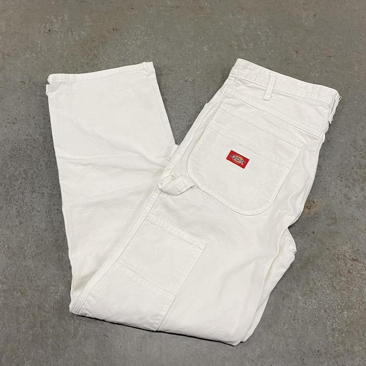 White dickies painter pants! Size 32x30 See... - Depop