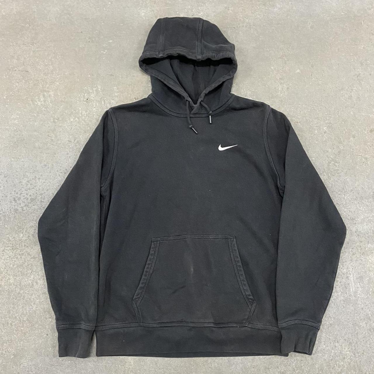 Nike Men's Black Hoodie | Depop