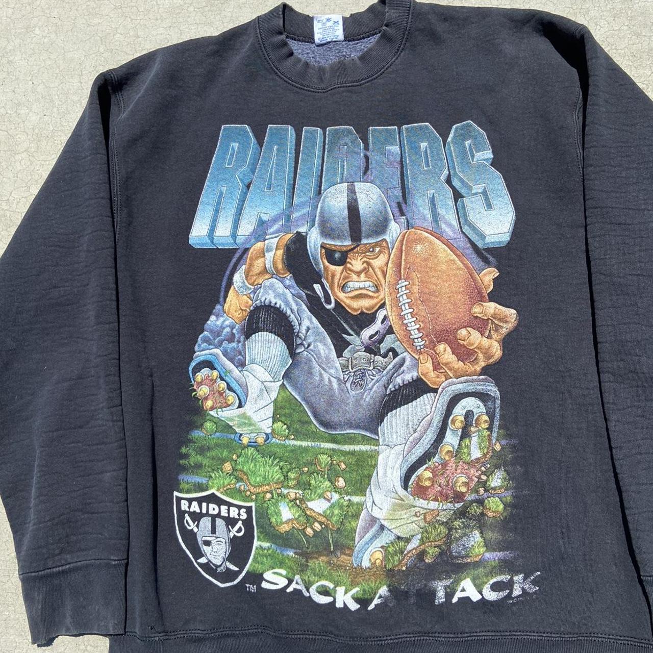 NFL Oakland raiders vintage shirt xl Salem Derek - Depop