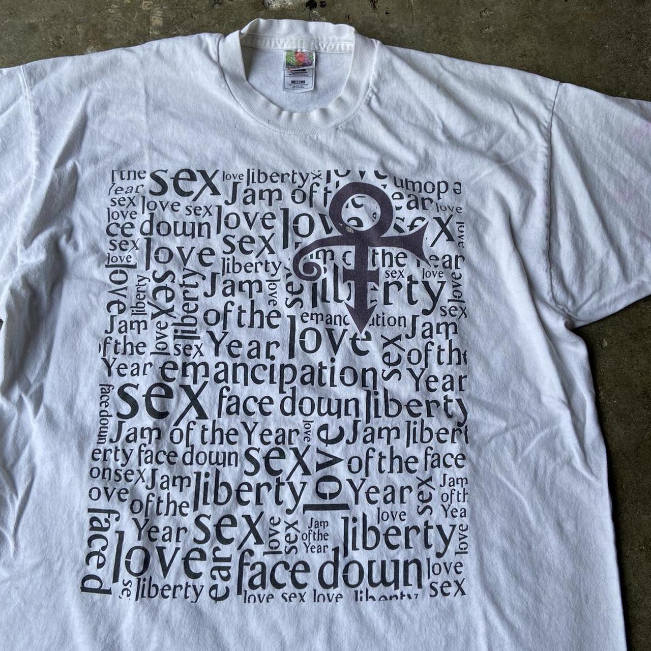 Vintage 1997-1998 prince sex love liberty jam of the... - Depop